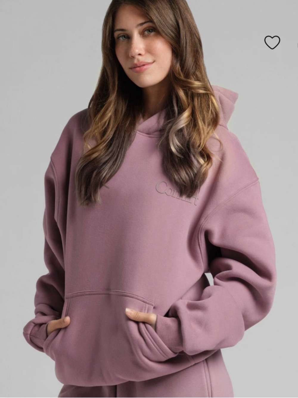 Comfrt Orchid Hooded Sweatshirt